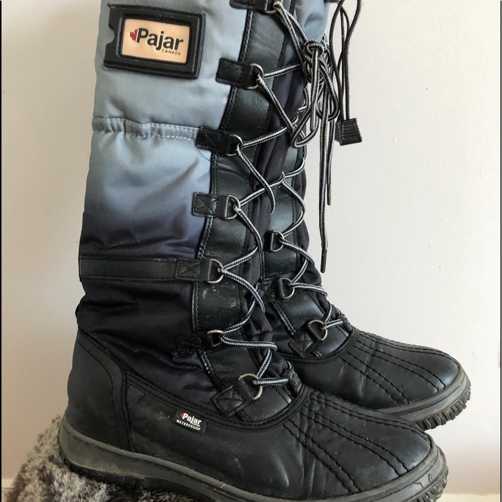 Winter boots Pajar ombré gray